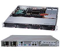 SYS-5017R-MTRF, Серверная платформа Supermicro SYS-5017R-MTRF; 1U, 400W; Single E5-2600/E5-1600, Socket R - s2011; Intel C602, UpTo 2 