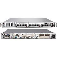 SYS-6015X-8B, Серверная платформа SSERVER 6015X8B 1U DP DC X7DBX8 3XU320 700W BLACK