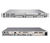 SYS-6015X-TB, Серверная платформа SSERVER 6015XTB 1U DP DC X7DBXI 3XSATA 700W BLACK
