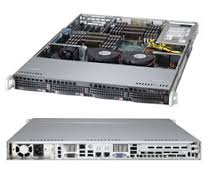 SYS-6017R-TDF, Серверная платформа Supermicro SERVER SYS-6017R-TDF (X9DRD-iF, CSE-813T-441CB) (LGA2011 DUAL,C602,SVGA,SATA RAID,4x3.5'' HotSwap,2xGbLAN,8xDDRIII DIMM,1U,rackmount,440W)
