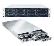 SYS-6026TT-BIBXF, Серверная платформа Supermicro SYS-6026TT-BiBXF Twin2; 2U, HotPl 4x(2-Nehalem; 3x3.5" SATA; upto 48GB 1333 DDR3,IB 20G) 