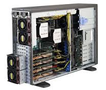 SYS-7047R-3RF4+, Серверная платформа Supermicro SERVER SYS-7047R-3RF4+(X9DR3-LN4F+, CSE-745TQ-R920B)(LGA2011 DUAL,C606,SVGA,SAS2/SATA RAID,8x3.5'' HotSwap,4xGbLAN,24xDDRIII DIMM,4U/Tower rackmount,920W redundant)