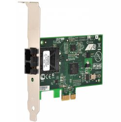 AT-2711FX/SC-001, Allied Telesis 100Mbps Fast Ethernet PCI-Express Fiber Adapter Card; SC connector, includes both standard and low profile brackets, Single pack