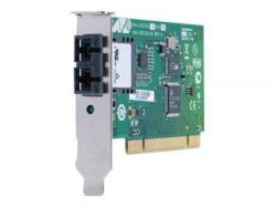 AT-2701FXa/SC-001, Allied Telesis 32 bit 100Mbps Fast Ethernet Fiber Adapter Card; SC connector; includes both standard and low profile brackets; Single pack (repl. for AT-2701FX/SC)