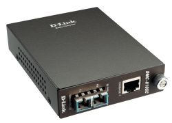 DMC-810SC/B8A, 1000Base-T Gigabit Twisted-pair to 1000Base-LX Gigabit Fiber Single-mode Fiber (10km, SC) Media Converter Module