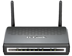 DSL-2500U/BDM/D, Ethernet ADSL/ADSL2/ADSL2 Internet Router customized for CentreTelecom