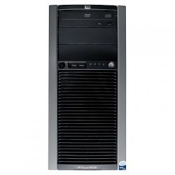 470065-342, Сервер HP 470065-342 ProLiant ML150T06 E5504 NHP Tower(5U) /XeonQC 2.0Ghz(4Mb) /1x2GbUD /P410(ZM/RAID1+0/1/0) /300Gb15kSAS(max 4NHP LFFHDD) /DVD /GigEth