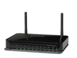 DGN2200-100PES, NETGEAR Wireless ADSL2+ Router N300 (1 ADSL2+ AnnexA and 4 LAN RJ-45 10/100 Mbps ports, 1 USB 2.0 port), no IPTV support