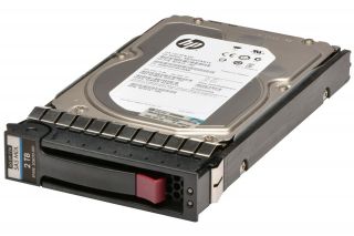 604081-001, Жесткий диск HP P2000 2Tb (U300/7200/16Mb) Dual Port SAS 3,5