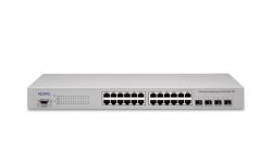 AL1001B03-E5, Nortel BayStack 5510-48T 10/100/1000 ENET Switch with 48 ports plus 2 fiber mini-GBIC ports including a 1.5 foot Stacking Cable.  (Includes European Schuko power cord)