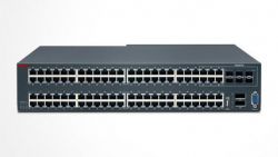 AL1001B12-E5, Nortel Ethernet Routing Switch 5698TFD with 96 10/100/1000 ports, 6 shared SFP ports, 2 XFP ports, 300W AC PS, 1.5 foot Stacking Cable., and Base Software License Kit (See Note 1). [EUED RoHS 5/6 compliant].