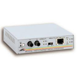 AT-MC101XL-YY, Allied Telesis Media Converter 100BaseTX to 100BaseFX (ST Multimode)