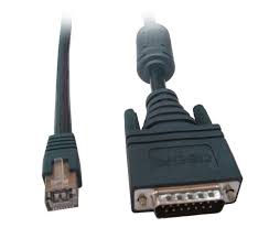 CAB-AUX-RJ45=, Кабель Cisco CAB-AUX-RJ45= Auxiliary Cable 8ft with RJ45 and DB25M