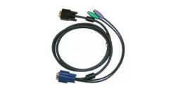 DKVM-IPCB/10, All in one SPHD KVM Cable in 1.8m (6ft) for DKVM-IP1/IP devices - 10 pcs. in single package