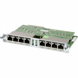 EHWIC-D-8ESG-P=, Модуль Cisco EHWIC-D-8ESG-P= Eight port 10/100/1000 Ethernet switch interface card w/ PoE