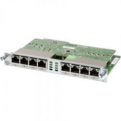 EHWIC-D-8ESG=, Eight port 10/100/1000 Ethernet switch interface card