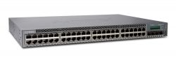 EX3300-48T, Juniper EX3300, 48-port 10/100/1000BaseT with 4 SFP+ 1/10G uplink ports (optics not included)