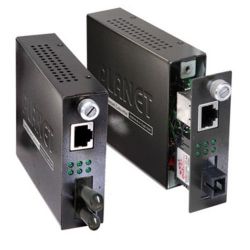 FST-806B20, 10/100Base-TX to 100Base-FX WDM Smart Media Converter - Tx: 1550) - 20KM