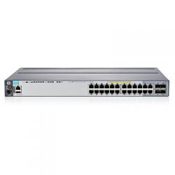J9727A, Коммутатор HP 9727A 2920-24G-PoE+ Switch (20 x 10/100/1000 PoE+ 4 x SFP or 10/100/1000 PoE+ 2 module slots for 10G Managed Static L3 Stacking 19')
