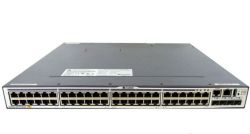 S5700-48TP-PWR-SI, Mainframe(44 GE RJ45,4 GE Combo,PoE,Dual Slots of power,Without Power Module)