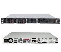 SYS-1025C-3B, Серверная платформа Supermicro SYS-1025C-3B 1U/2xLGA771/i5100/FSB 1333/6xDDR2-667/4x2,5 SAS/SATA(HS)/2Glan/VGA/560W 