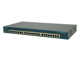 WS-C2950 24=, Коммутатор Cisco WS-C2950-24= Catalyst 2950 24 LRE Switch. 24 LRE порта + 2 х 10/100/1000BASE-T порта + 2 SFP порта (два из четырех портов могут быть активны)