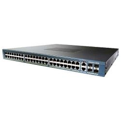 WS-C4948E-S=, Коммутатор Cisco WS-C4948E-S= Catalyst 4948E IPB, 48 портов 10/100/1000 + 4 порта SFP+, AC p/s