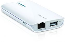 TL-MR3040, TP-Link TL-MR3040 150Mbps Portable 3G/3.75G Battery Powered Wireless N Router, Compatible with UMTS/HSPA/EVDO USB modem, 3G/WAN failover, 2.4GHz, 802.11n/g/b, Powered by power adapter or USB host or b