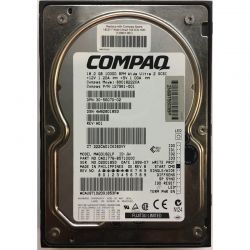 143921-001, Жесткий диск HPE 143921-001 18.2GB Wide Ultra3 SCSI hard drive - 10,000 RPM, 3.5-inch form factor, 1.0-inch high